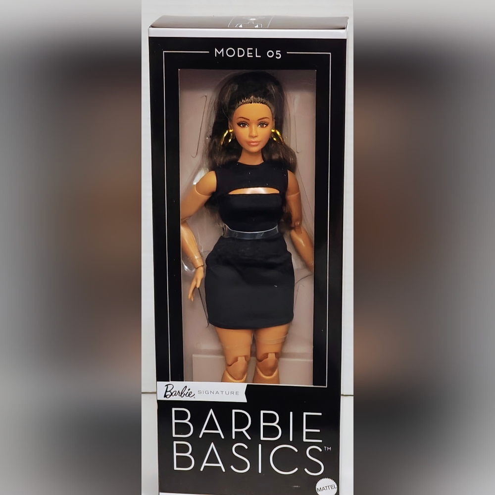 Barbie Signature Basics 2025 LBD Series 1, Doll 5 - Burnette Hair New In Box